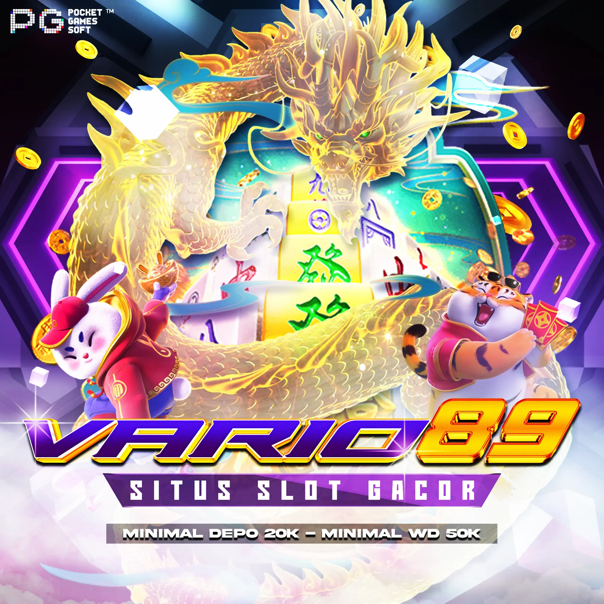 VARIO89 : Link Situs Slot Gacor Deposit 5000 Via DANA Tanpa Potongan image 1